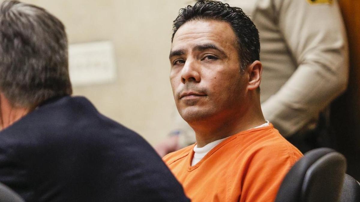 Oscar Higueros listens during his sentencing hearing Wednesday in San Luis Obispo Superior Court.
