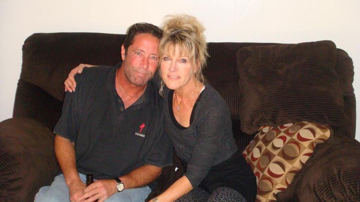 Walter Ernest Vallivero with his sister, Monica Boyd, in an undated photo.