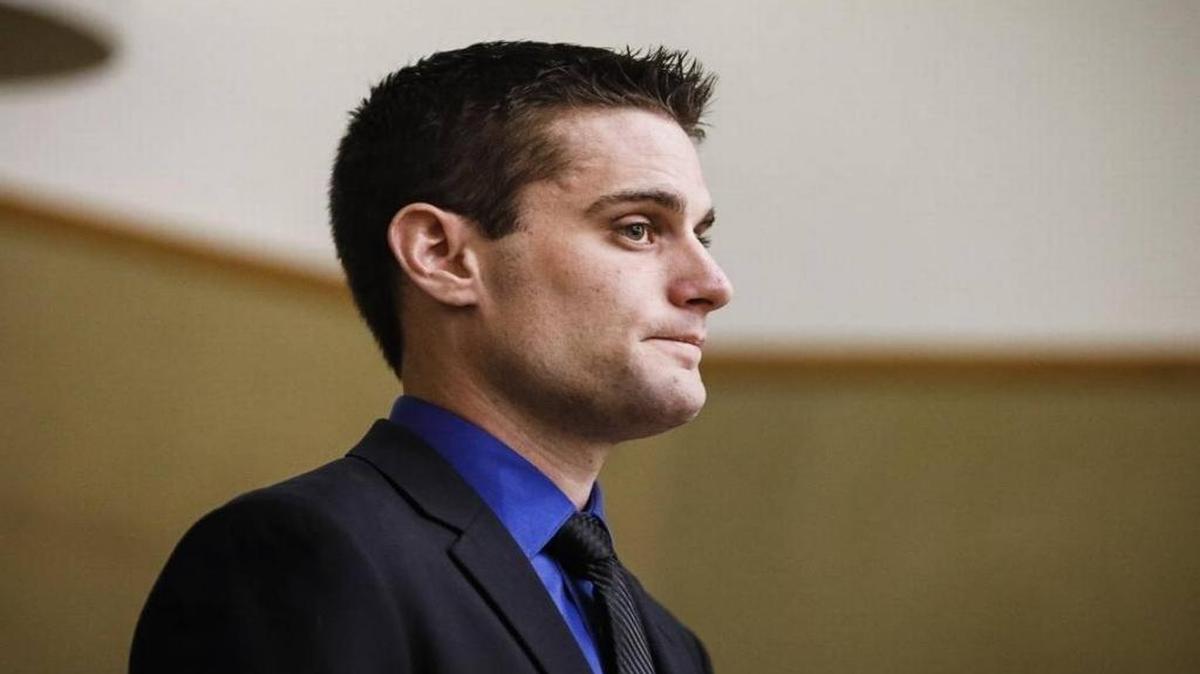 Alex Geiger, the 25-year-old former Grover Beach police officer whose dog attacked Grover Beach residents Betty Long and David Fear, killing Fear, makes his first court appearance in February.