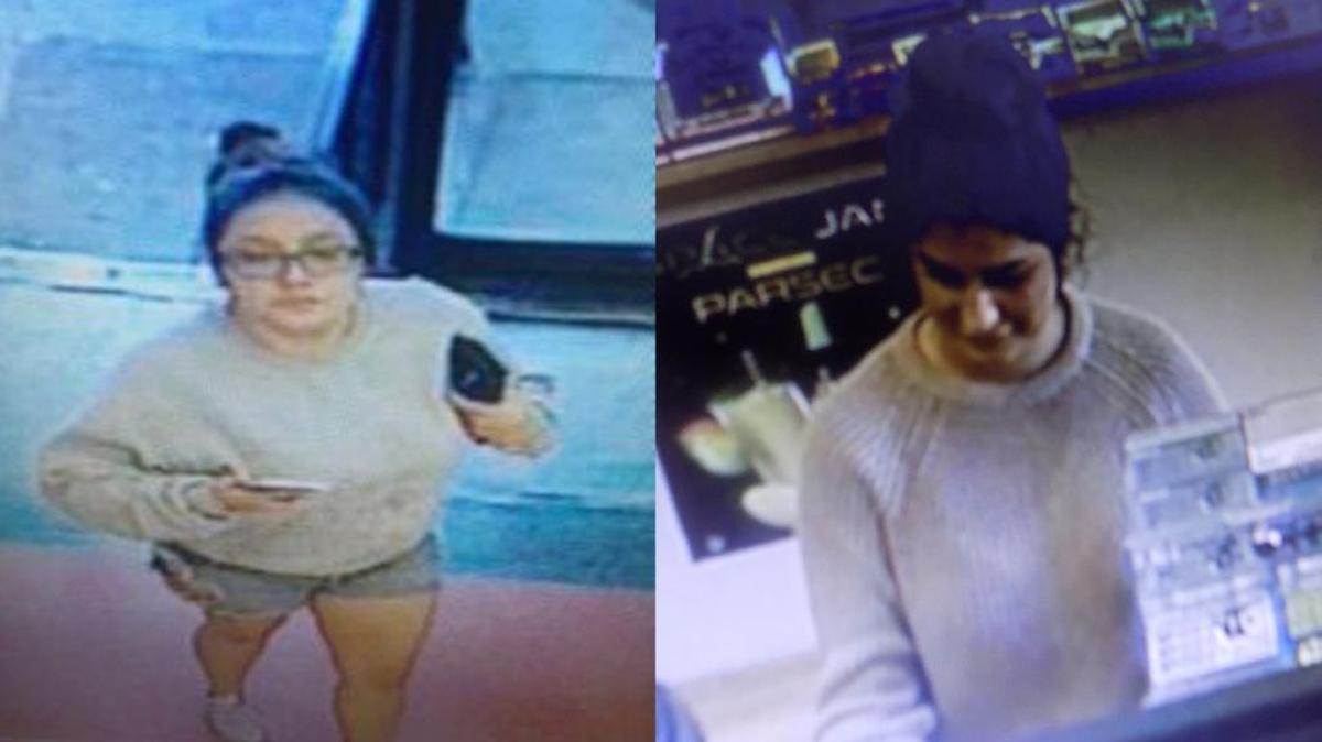 Grover Beach police are looking for two women they say passed counterfeit $50 bills at different businesses.