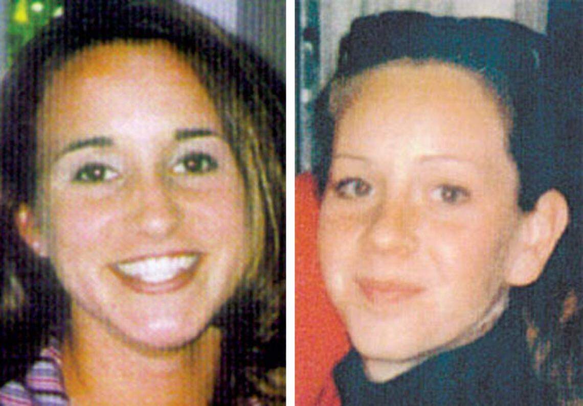 Rachel Newhouse (left) and Aundria Crawford (right) were killed by Rex Allan Krebs.
