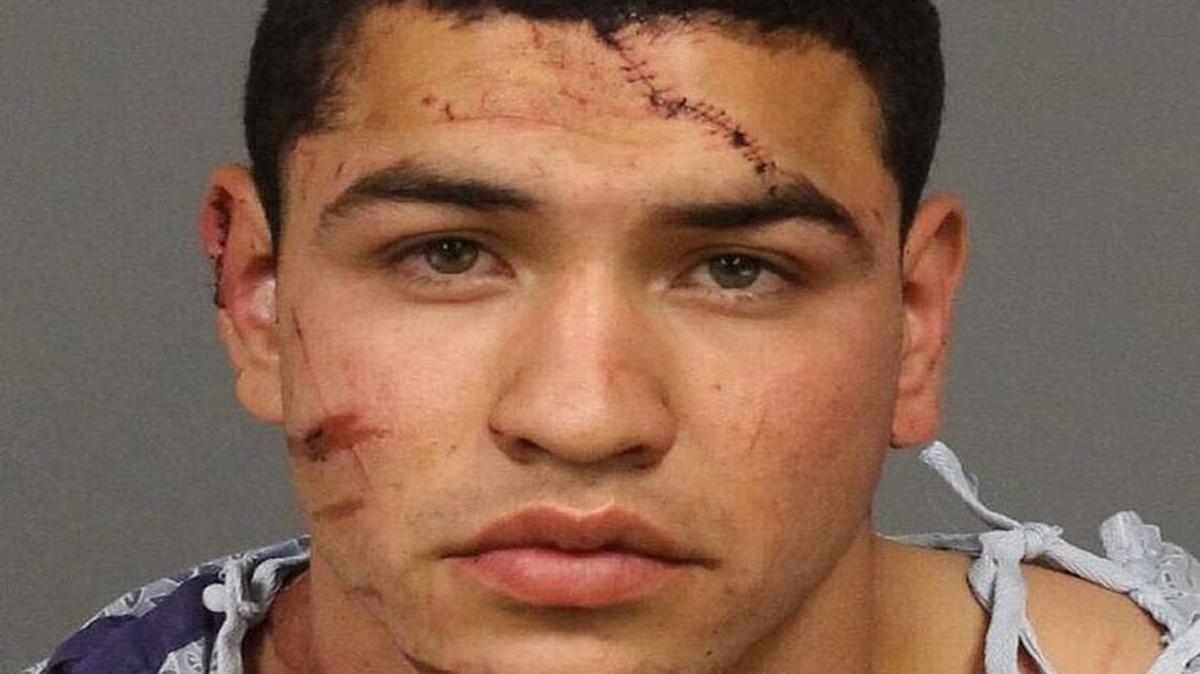 Gino Lopez, 21, of Arvin, is accused of driving under the influence when he caused a crash on the Cuesta Grade that killed 16-year-old Emily Reyes.