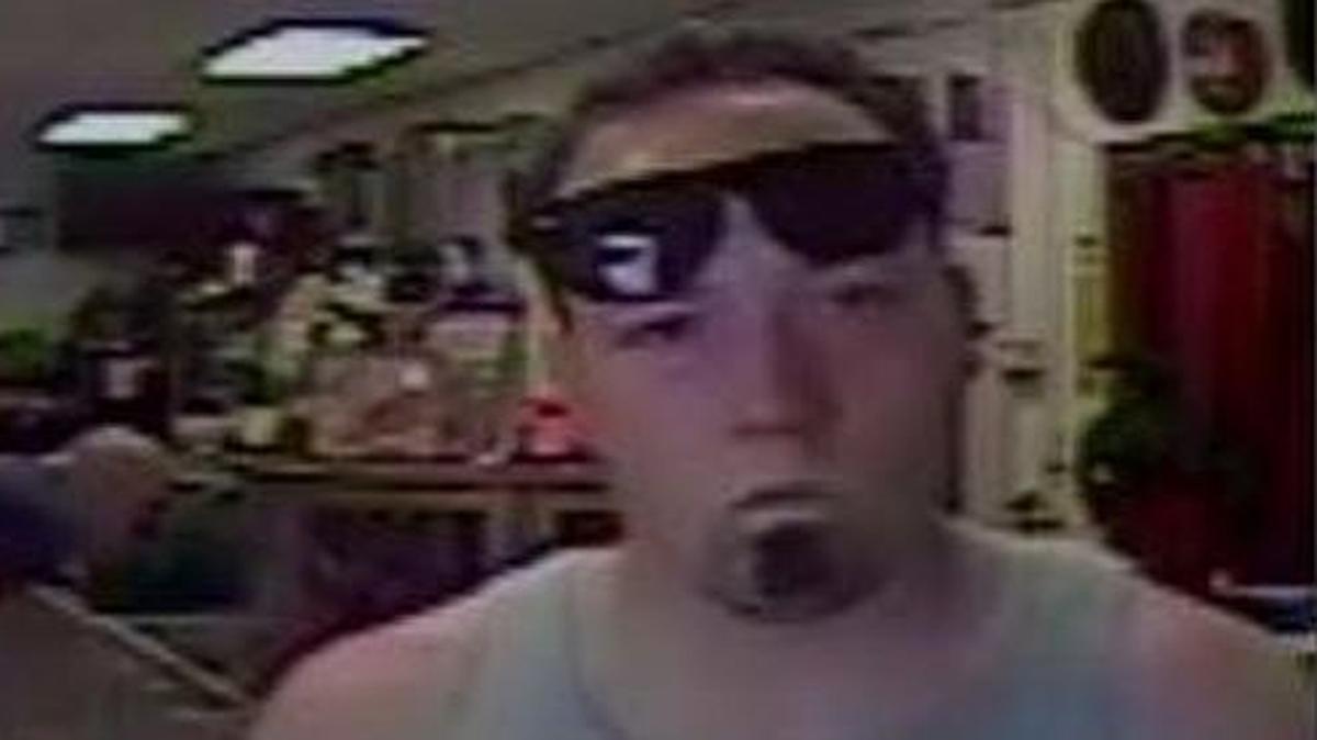 Surveillance video from Atascadero Jewelry and Loan on March 10 captured suspect Joseph Hopkins of Costa Mesa allegedly trying to pawn items stolen from a house in San Luis Obispo the day before.
