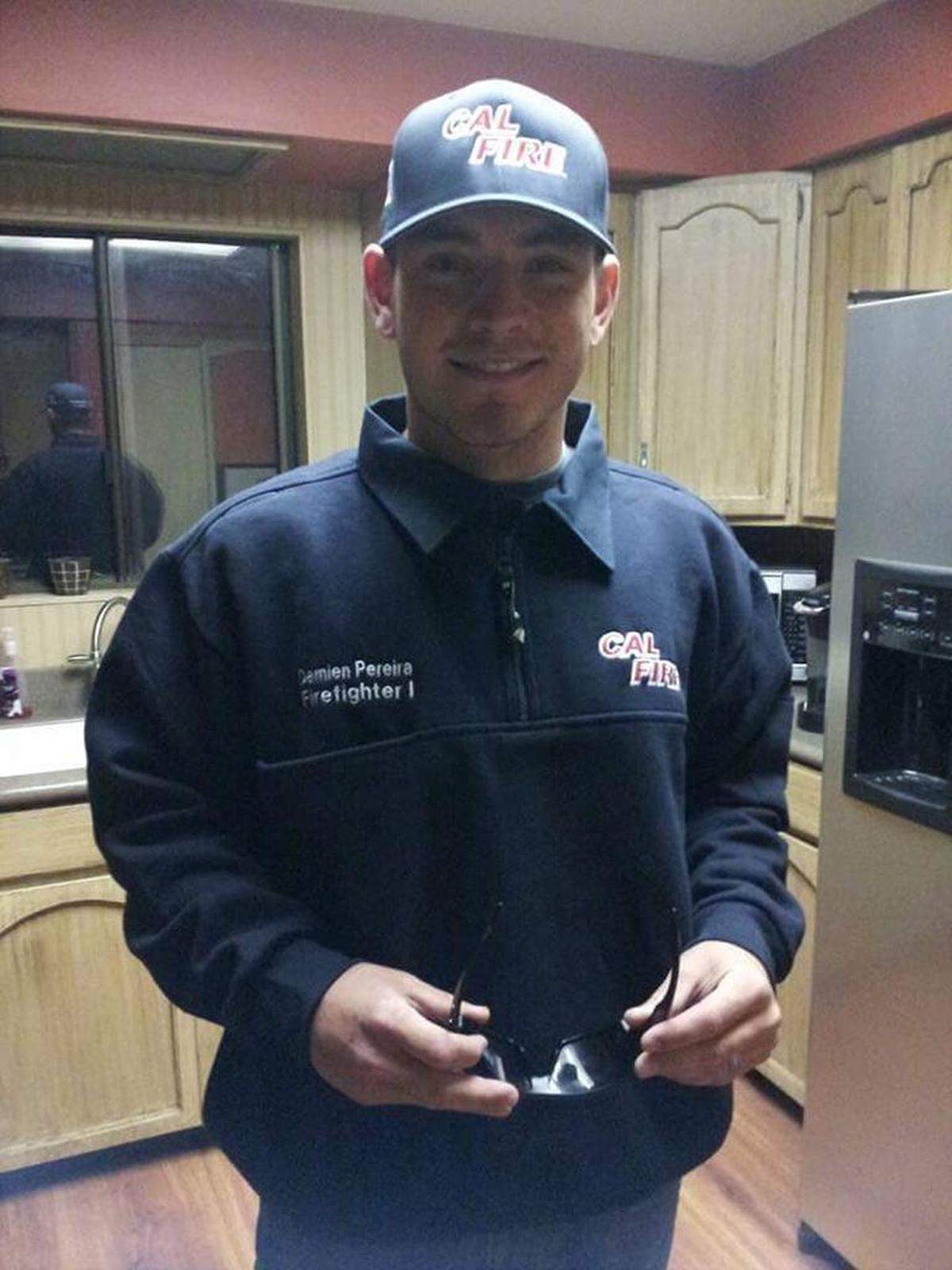 Former Cal Fire firefighter Damien Pereira before an accident in 2015 paralyzed him. Pereira, a former San Luis Obispo resident, has been recovering at a rehabilitation center, Project Walk: Houston, in Texas.