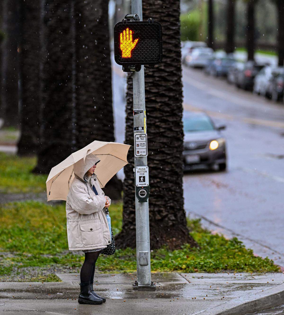 A rainy day near Cal Poly San Luis Obispo 