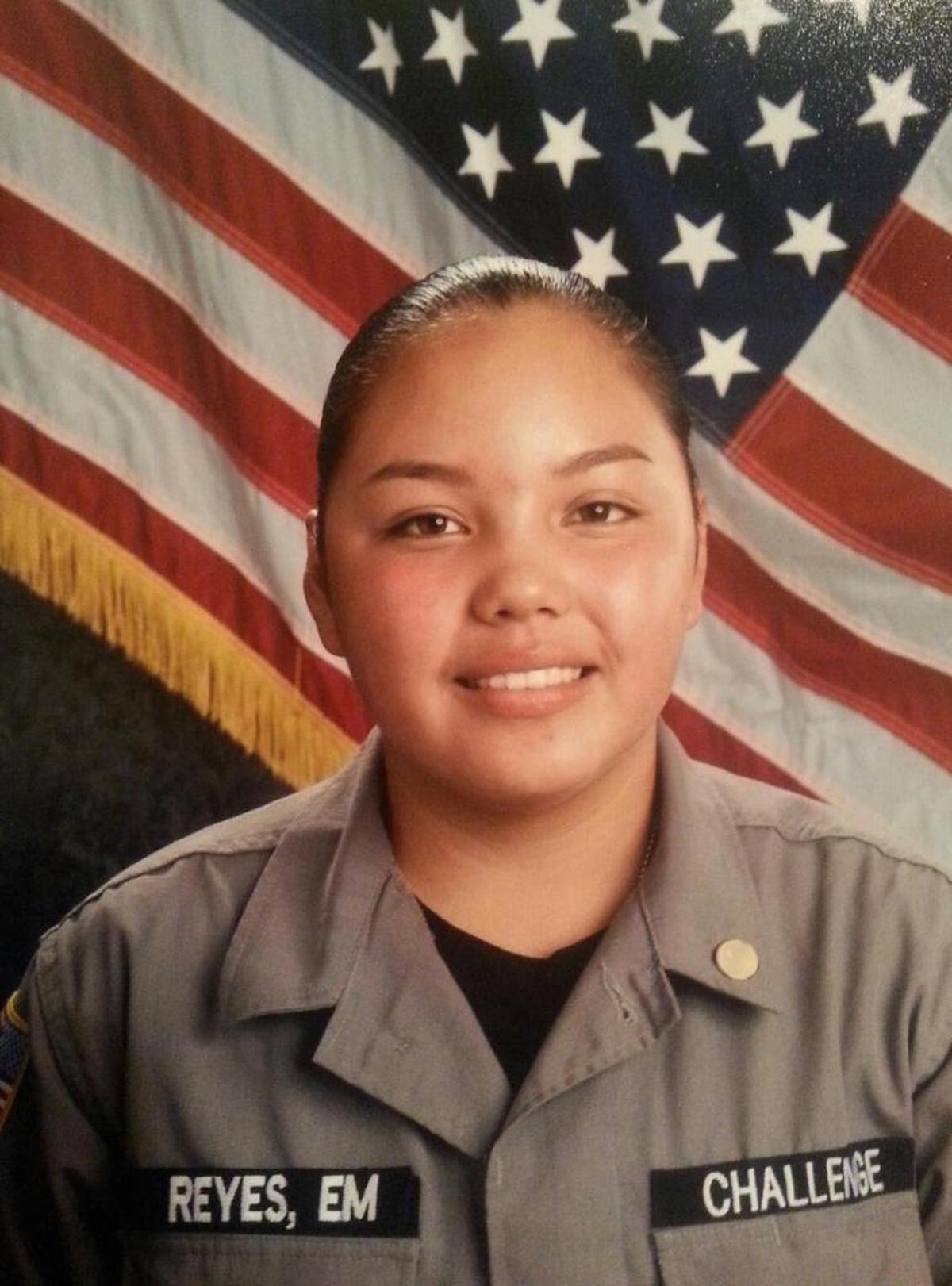 Emily Reyes, 16, of Wasco was killed in a car accident on the Cuesta Grade on Friday night. Reyes graduated from Grizzly Youth Academy in San Luis Obispo in December.