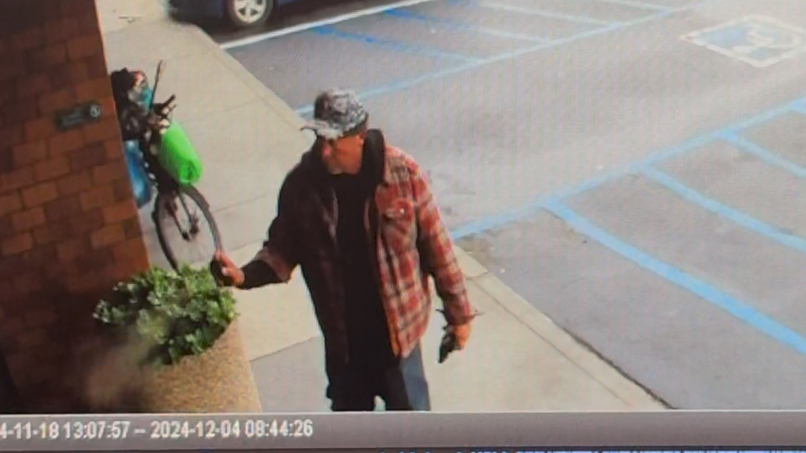 Brent Peterson was arrested after Morro Bay police say he pepper-sprayed the FitnessWorks building on Dec. 4, 2024.