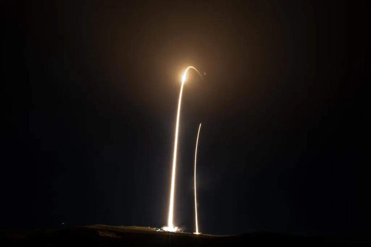 Falcon 9 launches the Surface Water and Ocean Topography (SWOT) mission to orbit and the first-stage booster returns to Earth at Vandenberg Space Force Base early Friday morning.