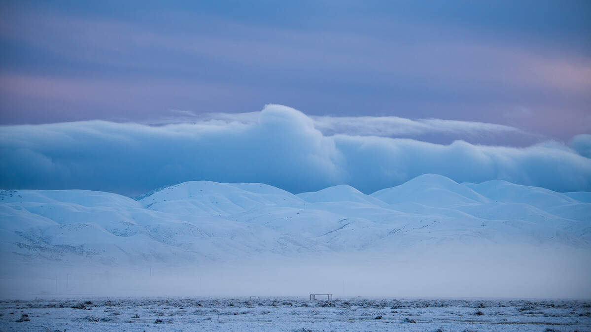 Heavy overnight snow turned the California Valley and Temblor Range near the Carrizo Plain into a scene that looks more like the Arctic than San Luis Obispo County on Saturday, Feb. 25, 2023.