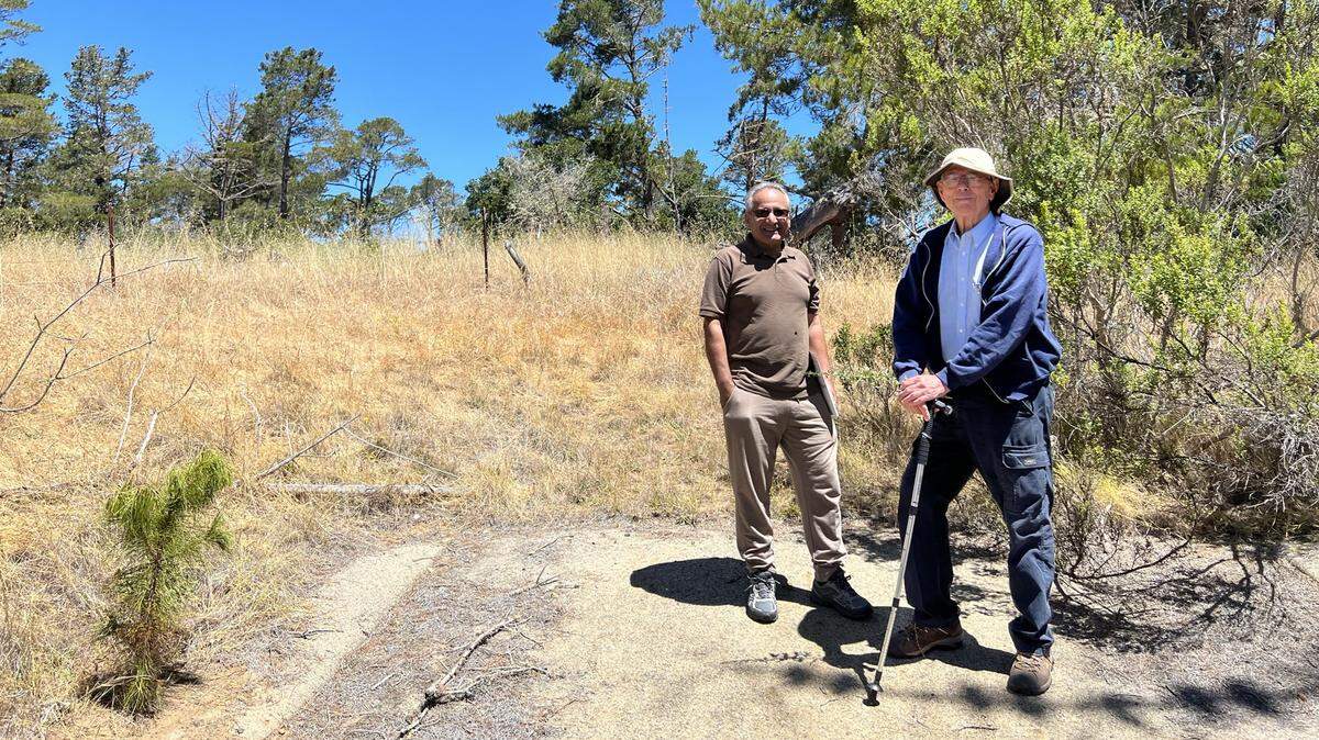 Cambria landowners Alireza “Al” Hadian, left, and Ralph Bookout maybe be able to build soon on their Cambria properties, thanks to a judge’s ruling on a more than 2-year-old lawsuit challenging the California Coastal Commission’s denials of the men’s county-approved coastal development permits.