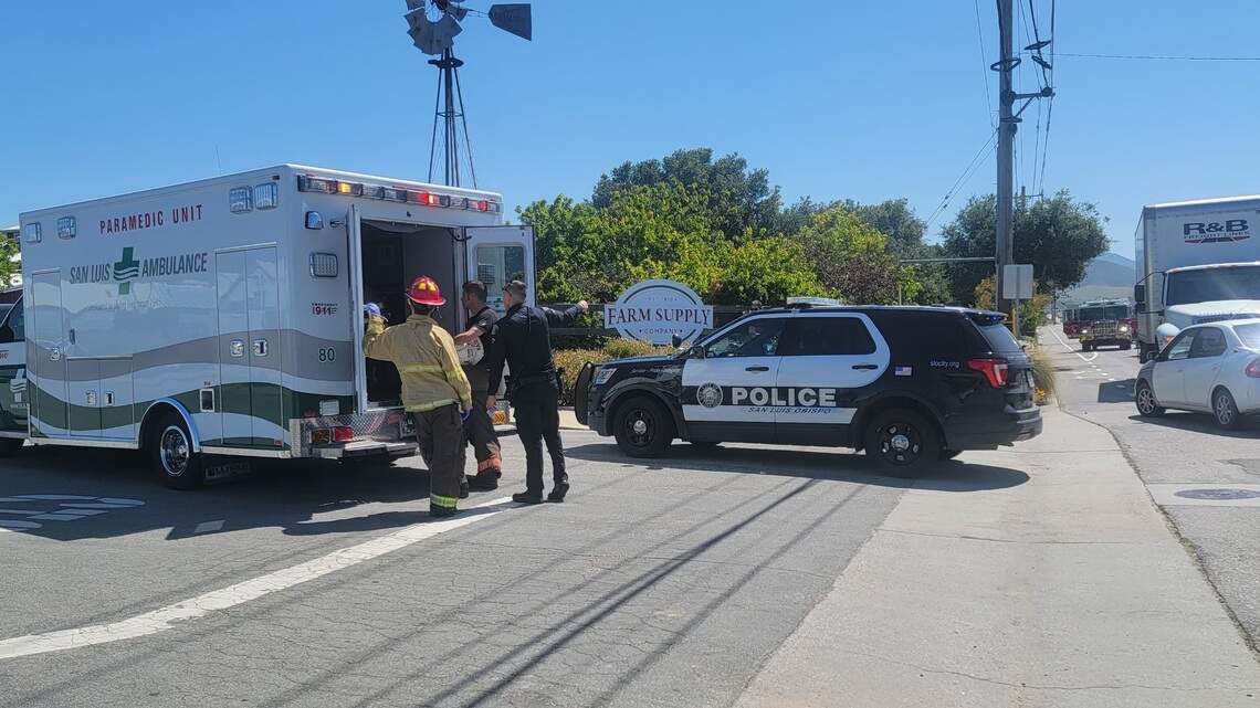 Driver injured in SLO after vehicle collision with semi-truck | San ...
