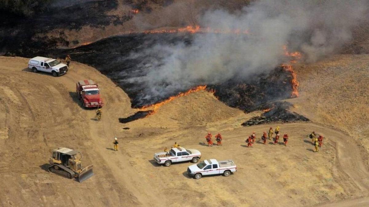 The Garza fire started July 9, 2017 near Avenal and has burned 41,709 acres and was 60 percent contained as of Friday evening.