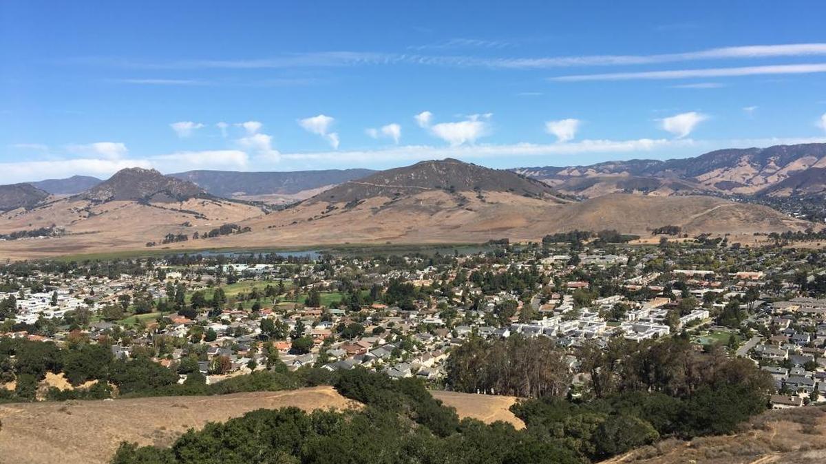 A view of San Luis Obispo. Voters appear to have rejected Measure B-17’s nondiscrimination in housing policy in the early returns of the citizen-led initiative.