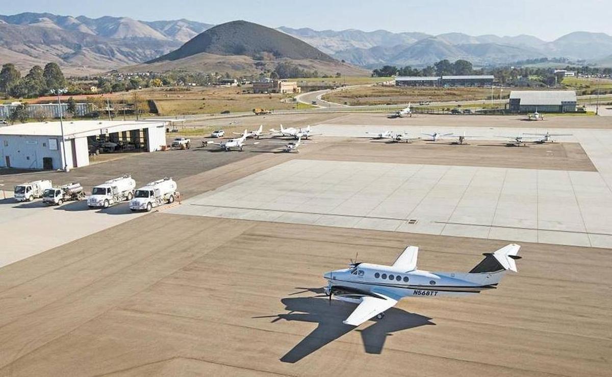 The San Luis Obispo County Regional Airport.