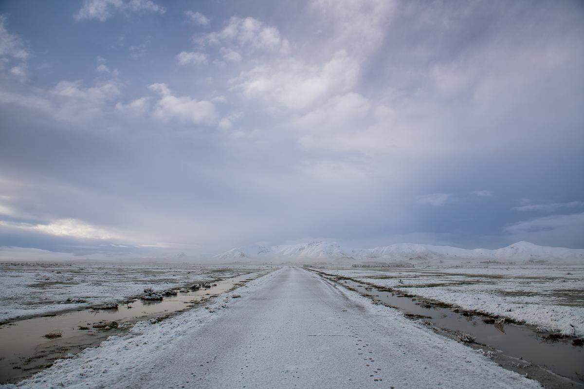 Heavy overnight snow turned the California Valley and Temblor Range near the Carrizo Plain into a scene that looks more like the Arctic than San Luis Obispo County on Saturday, Feb. 25, 2023.