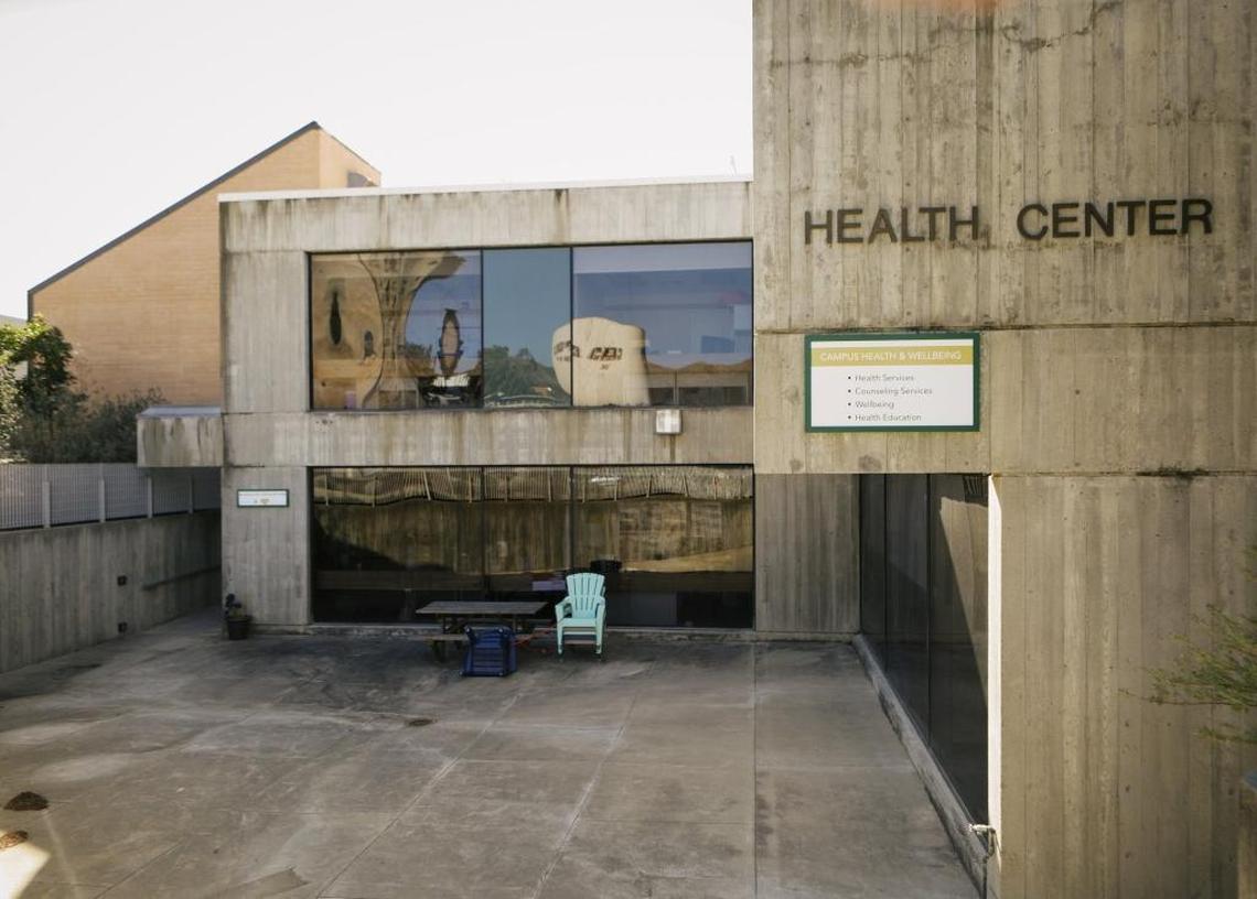 The Cal Poly food pantry is located downstairs in the Health Center.