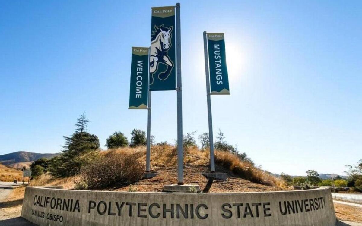 Cal Poly’s Highland Drive entrance