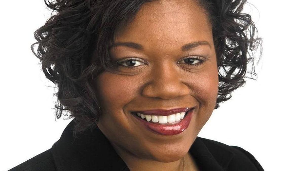 Roslyn Caldwell, a Cal Poly faculty member, has filed a lawsuit against the university, claiming race and sex discrimination. She is pictured here for her selection as a Tribune Top 20 under 40 honoree.