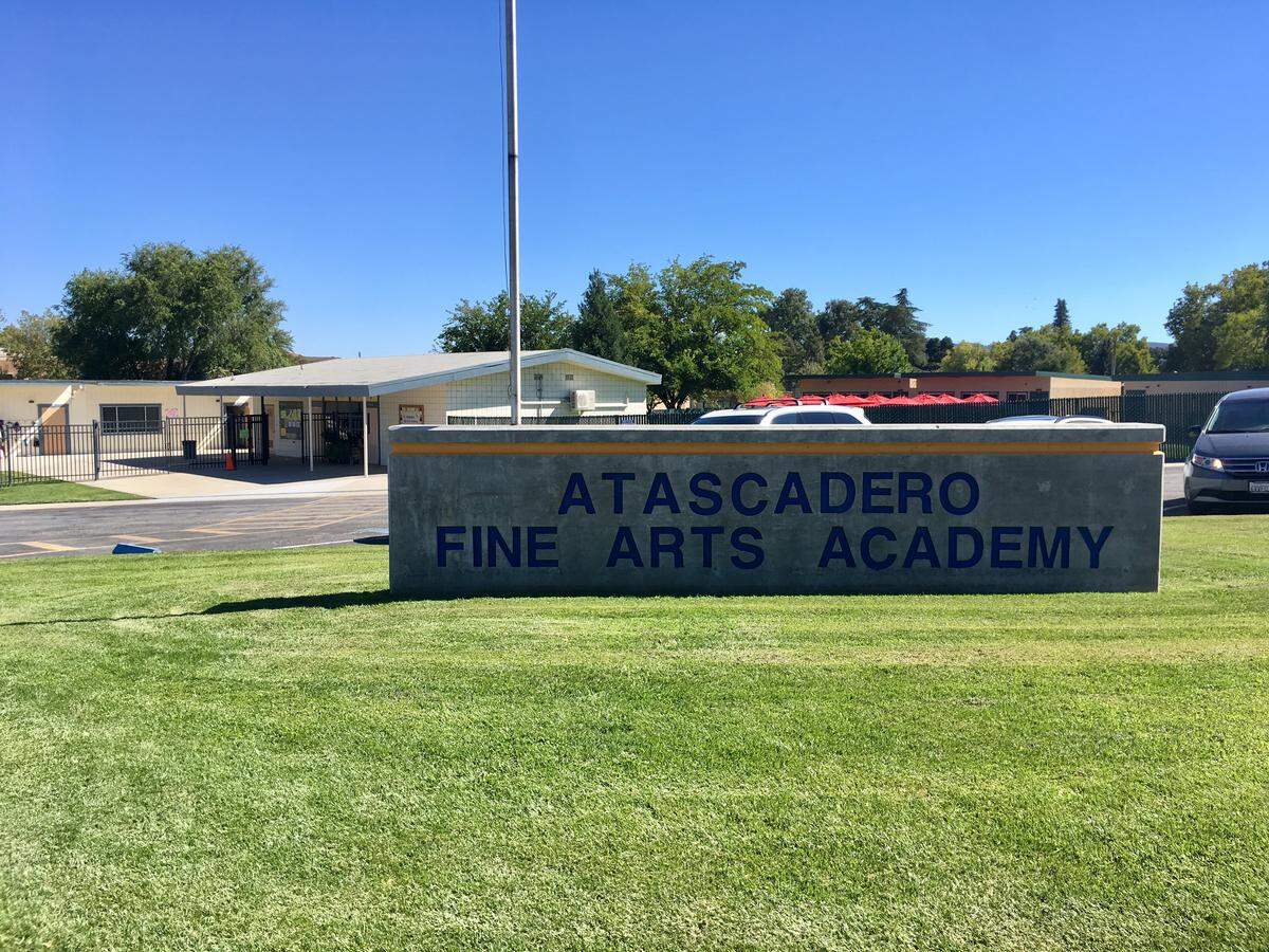 Chris Berdoll, a sixth-grade teacher, is accused of taking inappropriate videos of female students at the Atascadero Fine Arts Academy.