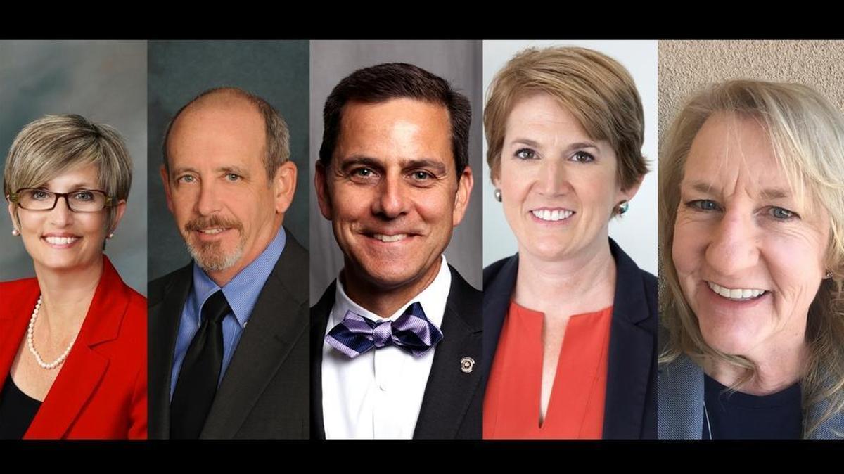 Kimberlee Messina, Jerry Buckley, Barry Gribbons, Georgia Lorenz and Jill Stearns have been named finalists for Cuesta College’s superintendent and president position. The public can ask the candidates questions during an open forum on the San Luis Obispo campus on Tuesday, February 20, 2018.