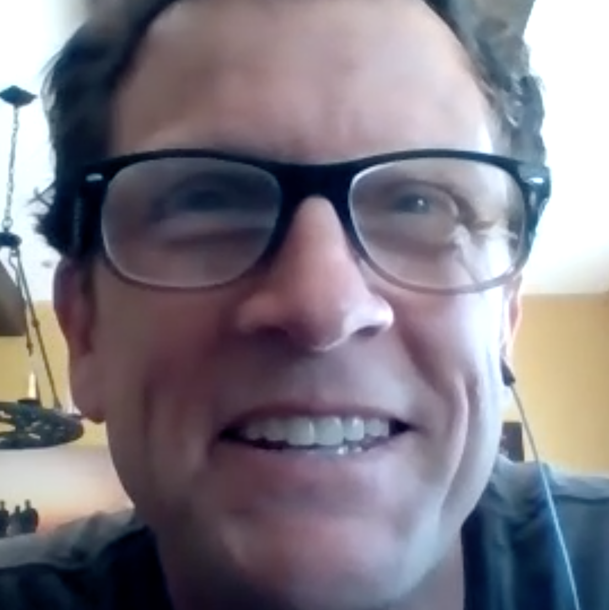 Jeff Mount, a Paso Robles High English teacher who also advises student newspaper and yearbook, talks to The Tribune via Zoom.