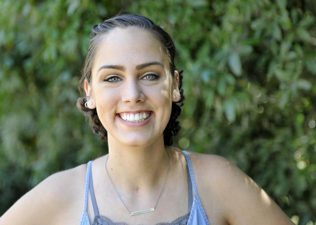 Camille Chabot graduated from Cal Poly in four years on Sunday despite enduring treatment for late-stage Hodgkin’s disease.
