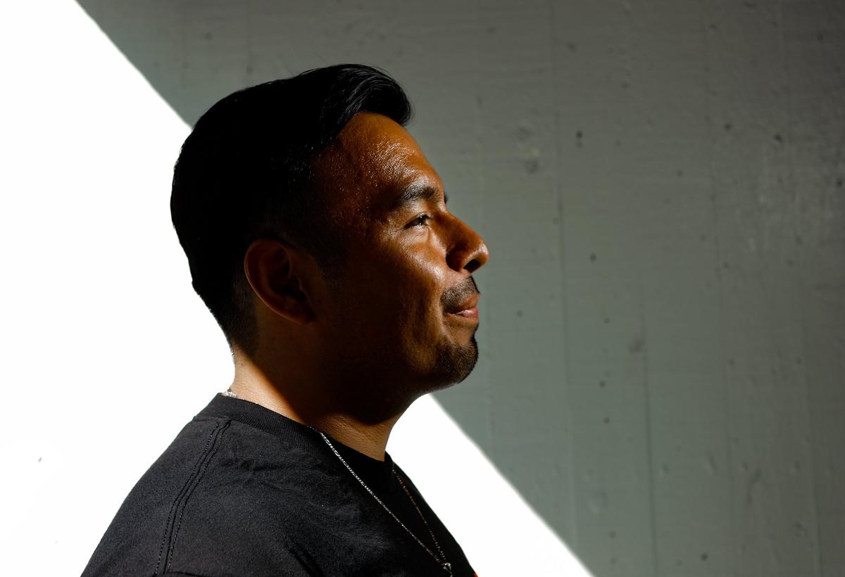 Jeffrey Aparicio is a former gang member who is now studying aerospace engineering at Cal Poly. Photo by Joe Johnston 09-14-18