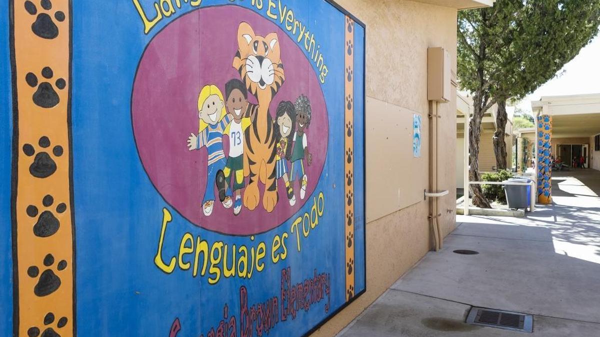 Georgia Brown Elementary School in Paso Robles.