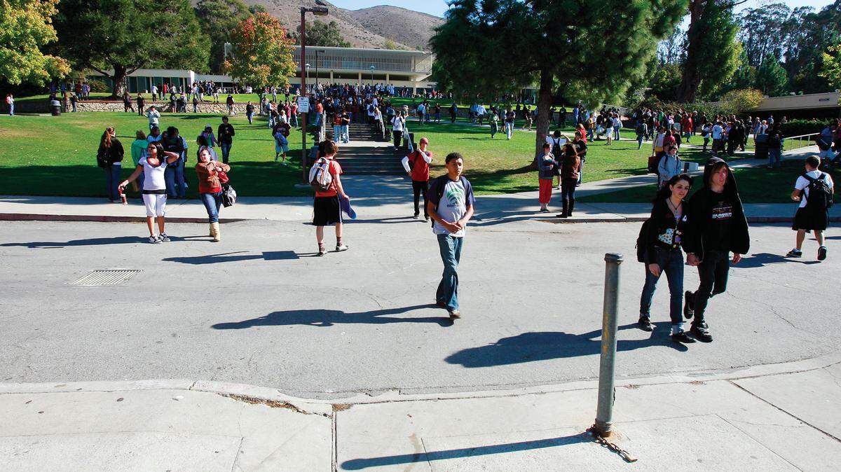 A new nonprofit has been formed to supplement the San Luis Coastal school district budget. This image shows San Luis Obispo High’s campus.