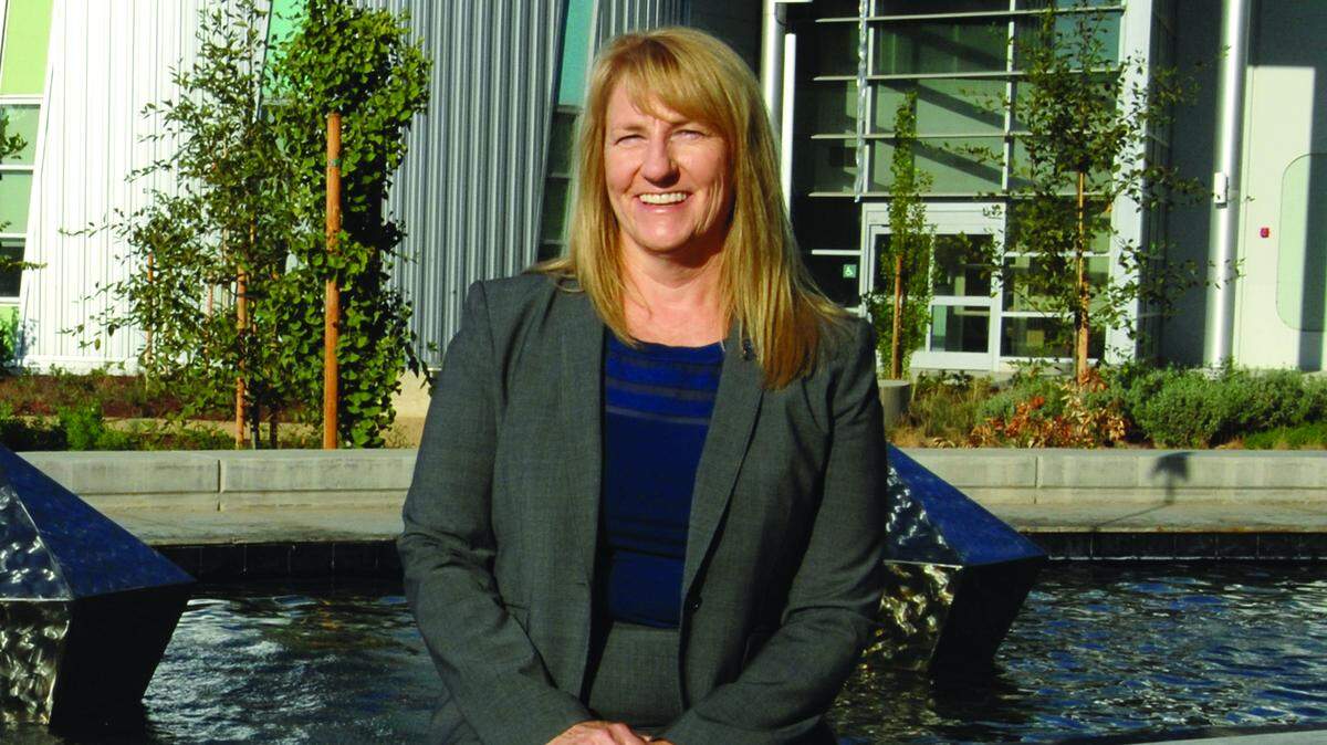 Cuesta College president Jill Stearns was officially sworn in during the Board of Trustees monthly meeting on Wednesday, July 11, 2018, in San Luis Obispo, California.