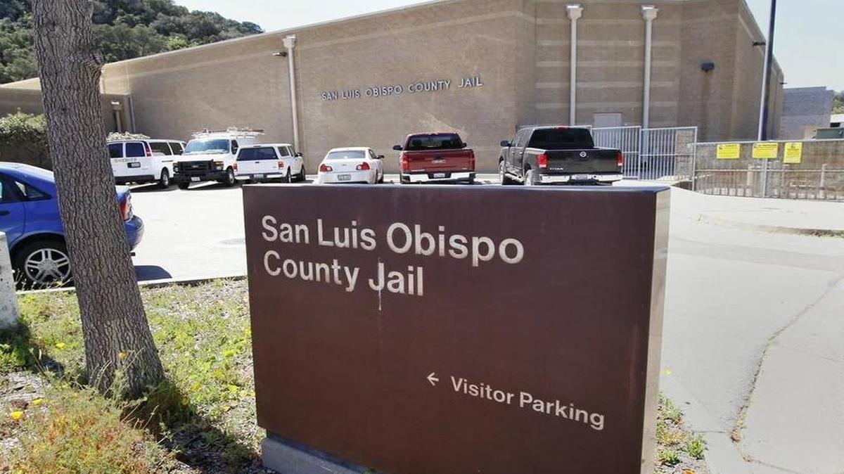 An exterior view of San Luis Obispo County Jail.