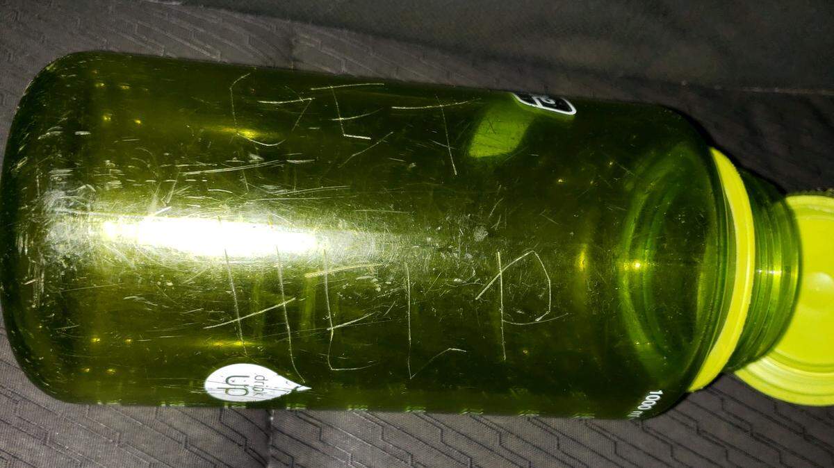 Morro Bay resident Curtis Whitson scratched “GET HELP” on his Nalgene, stuck a message inside and tossed it into the Arroyo Seco River after he, his son and girlfriend were stranded atop a waterfall in June.