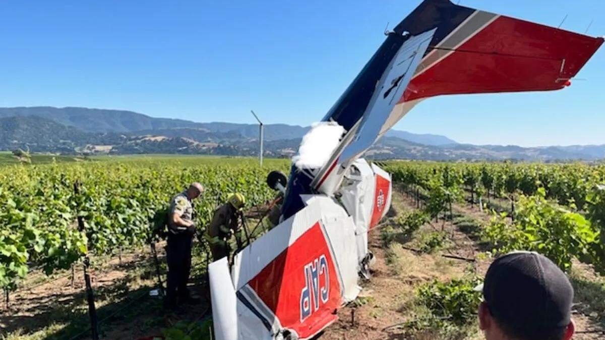 The pilot was critically injured on Wednesday, June 5, 2024, when a small plane crashed near the Santa Ynez Airport.