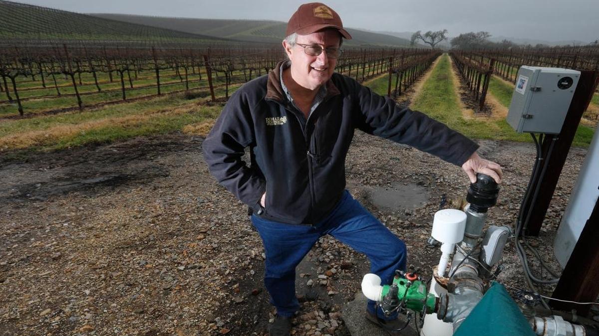 Dana Merrill owns Pomar Junction Vineyard & Winery and is helping to form the El Pomar-Estrella-Creston water district in the North County.