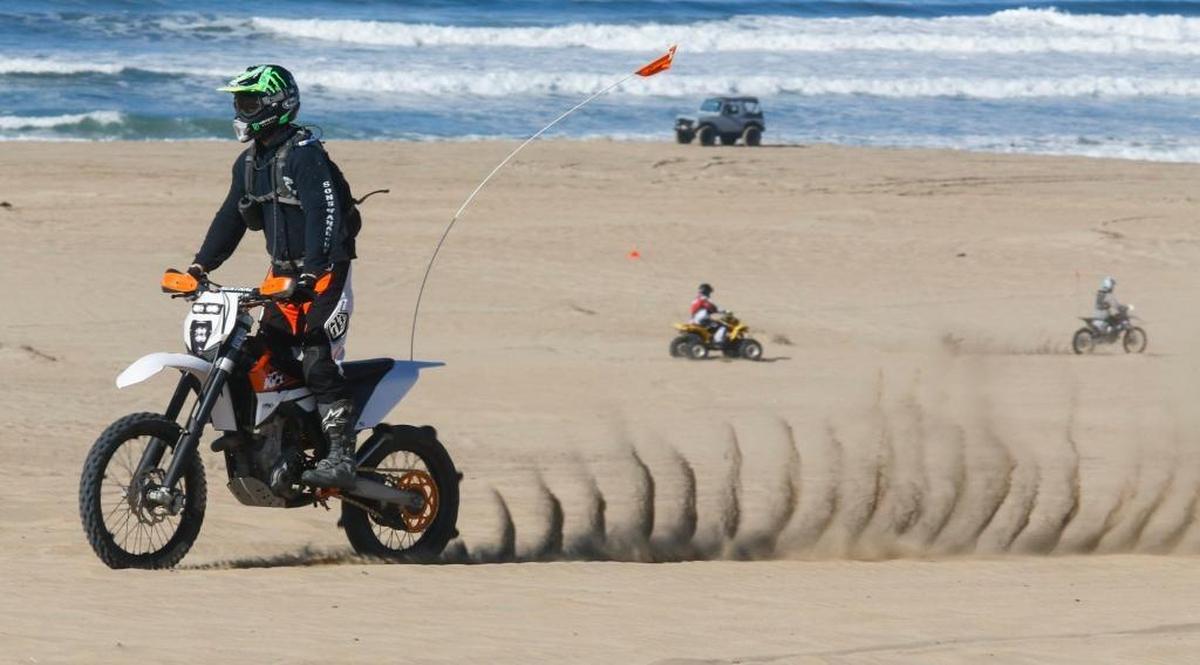 Oceano Dunes State Vehicular Recreation Area is the only California State Park where vehicles may be driven on the beach.