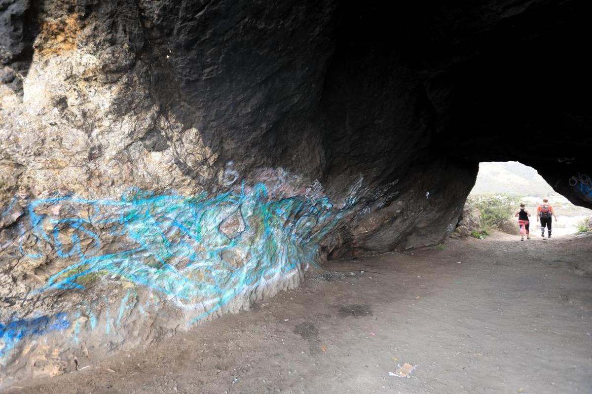 Pirate's Cove near Avila Beach has had crime, safety and cleanliness problems for years, including a rutted parking area, trash and graffiti.