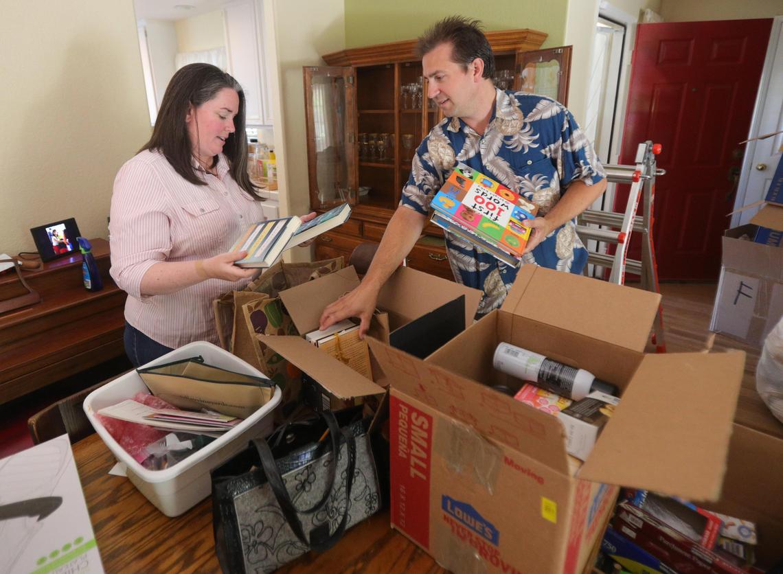 Alicia and Michael Witman are still unpacking after recently moving into a Paso Robles house they bought with financial help from family members.
