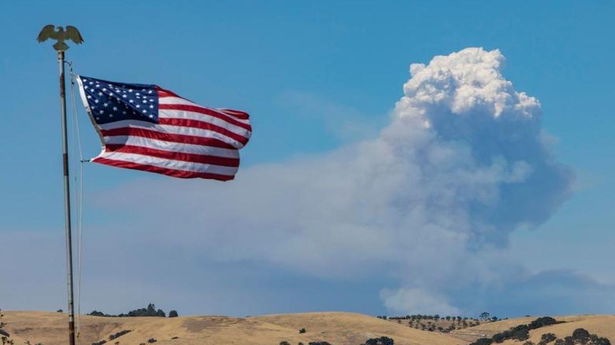 The Garza Fire as seen from the Atascadero Cemetery on Thursday afternoon (July 13, 2017). Have photos you’d like to share with us? Email them to share@thetribunenews.com.
