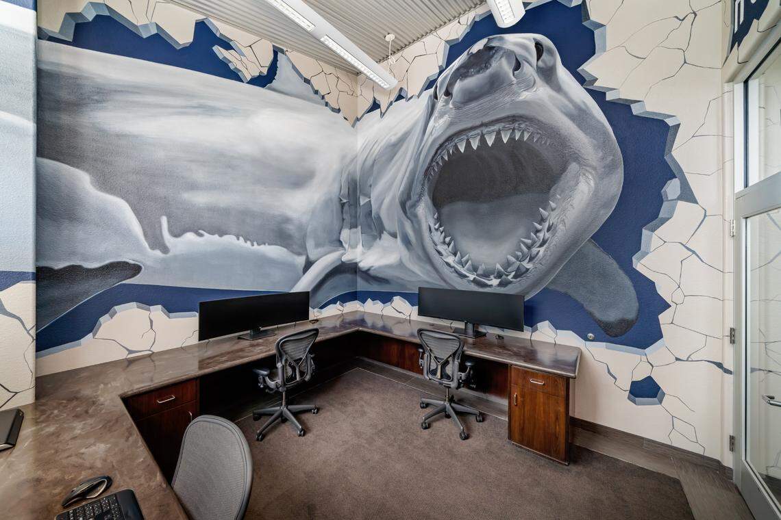 The software company SoCreate unveiled a series of murals at the Cal Poly Technology Park on Thursday, Aug. 29, 2024.
