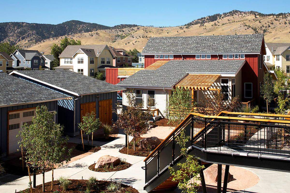 An example of a cohousing project built by The Cohousing Co. Charles Durrett, the company’s founder, will speak in San Luis Obispo on Saturday to address solutions for homelessness through tiny home and cohousing solutions.