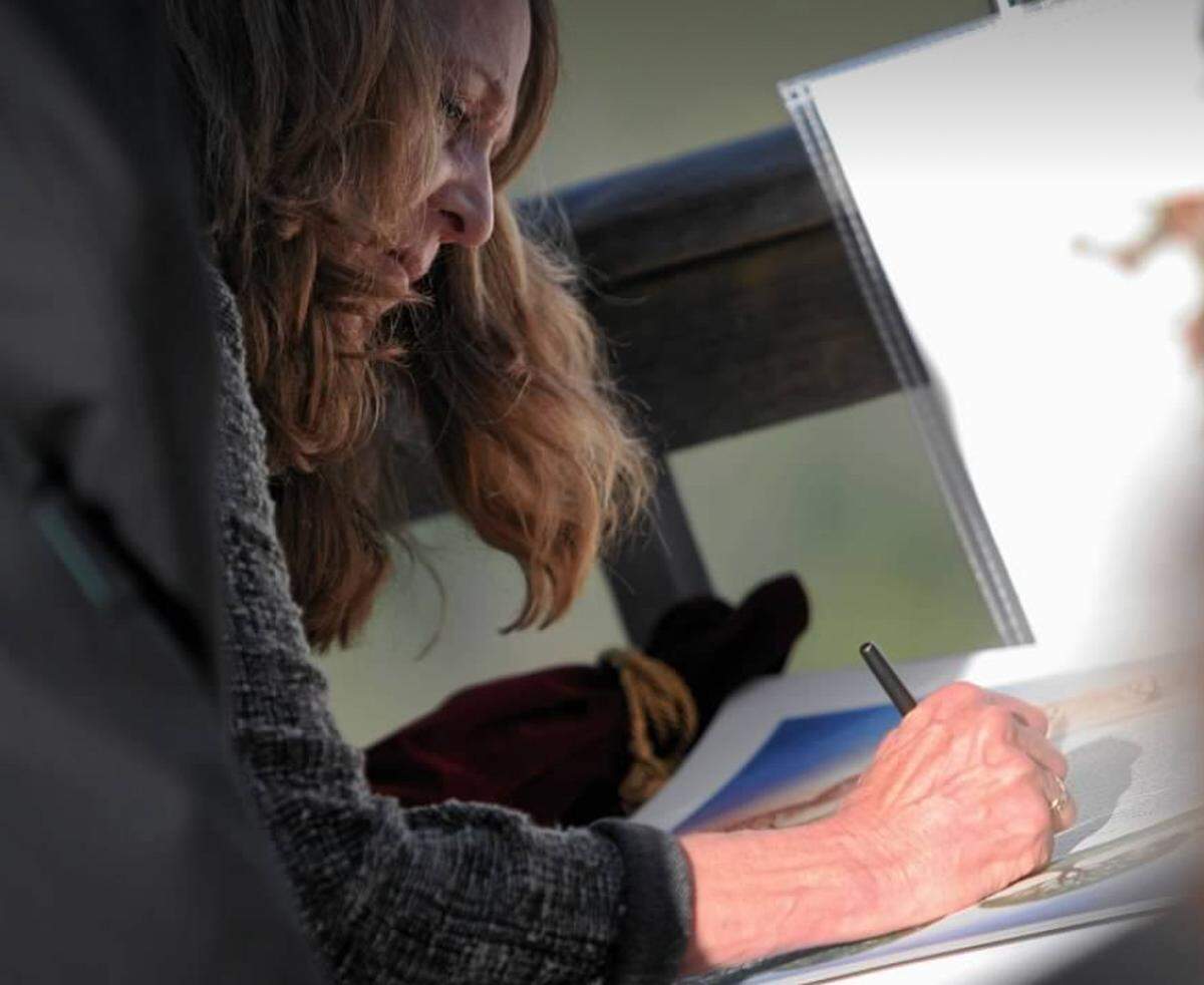 Linna Thomas co-founded Coalesce Bookstore in Morro Bay in 1973. She is remembered for her dedication to her community and her warm, engaged presence.