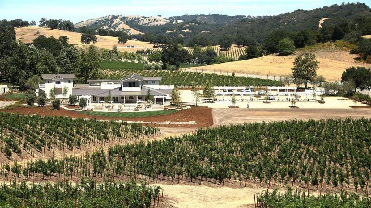 Justin Vineyards in Paso Robles.