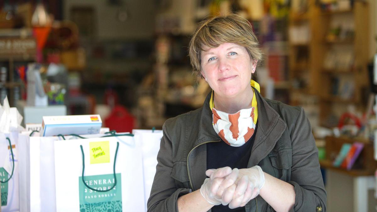 Joeli Yaguda, co-owner of the General Store in Paso Robles, says customers have been eager to show support as the store has moved online due to the coronavirus outbreak.