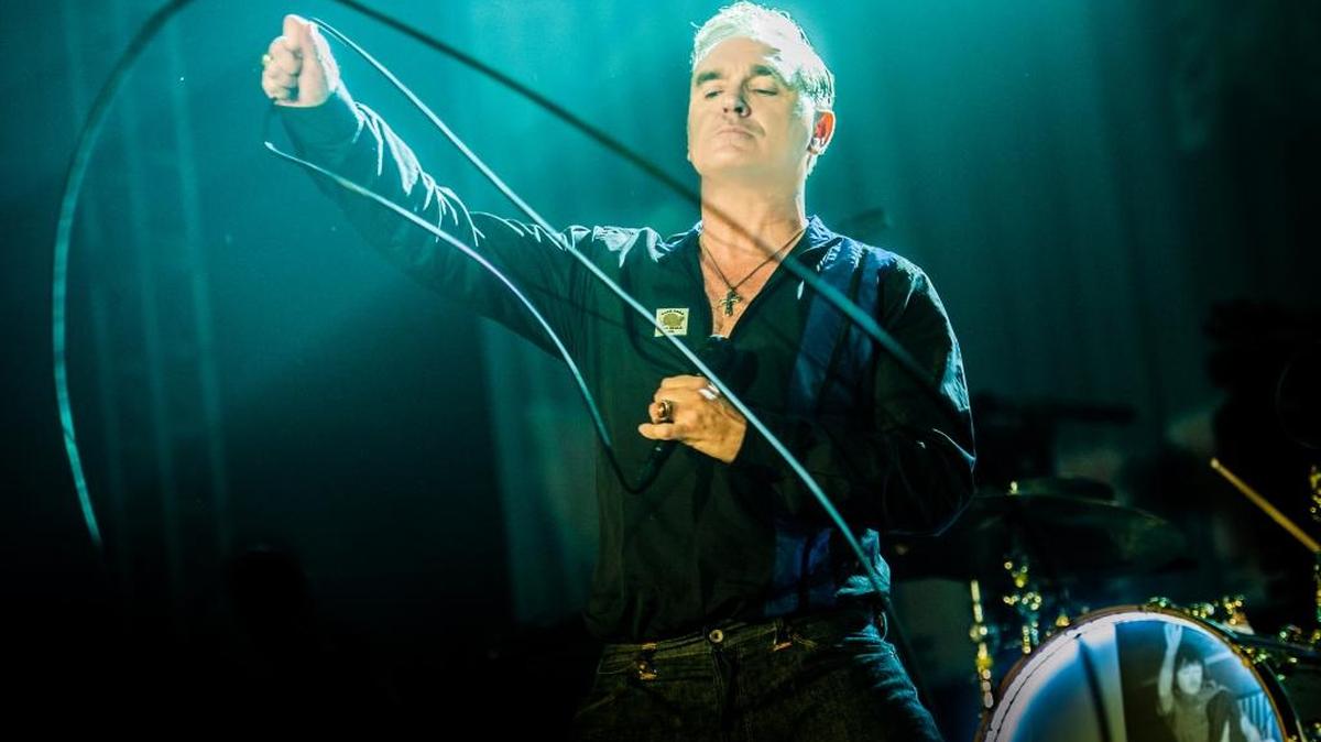 Morrissey performs Sunday at Vina Robles Amphitheatre in Paso Robles.