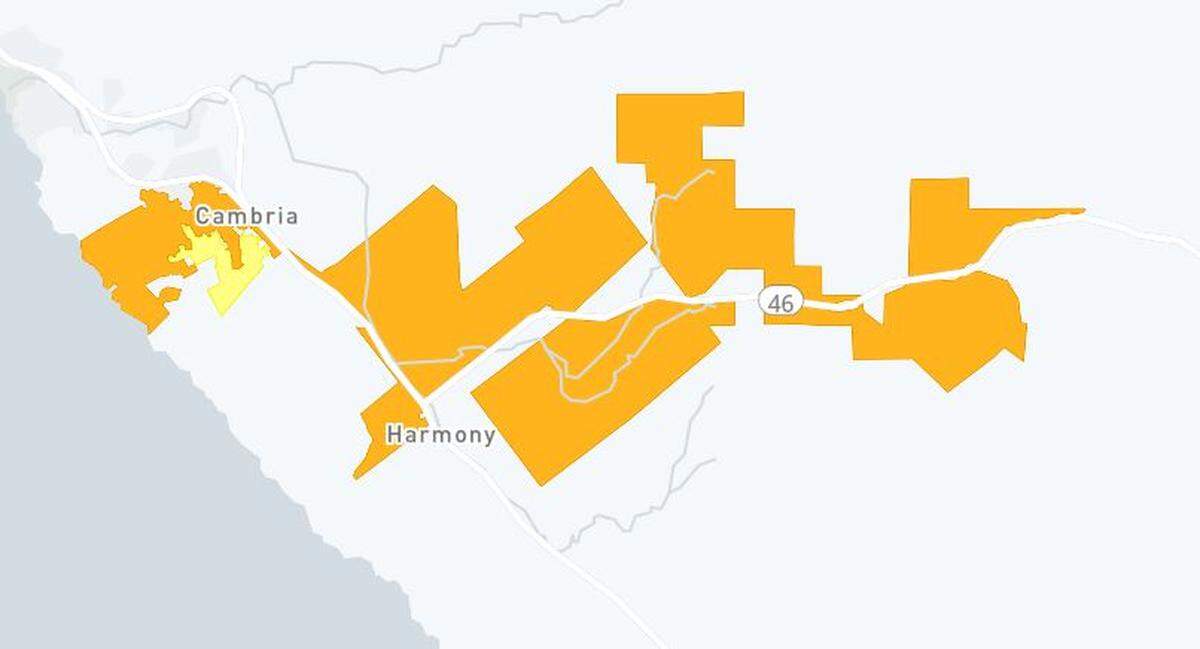 North Coast residents in San Luis Obispo County started their week with an unplanned power outage on Oct. 10, 2022.