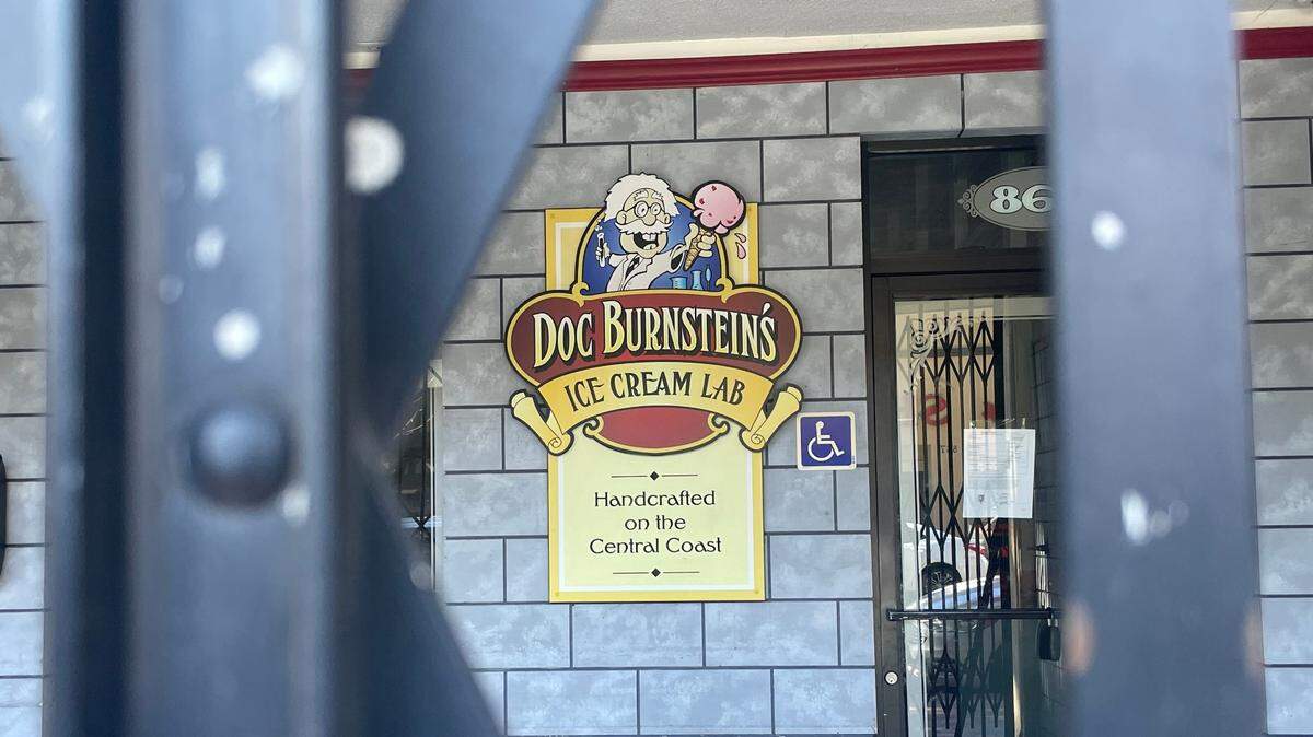Doc Burnstein’s Ice Cream Lab in San Luis Obispo is being evicted from its downtown shop. The beloved local chain has closed all its Central Coast scoop shops amid allegations of financial mismanagement.
