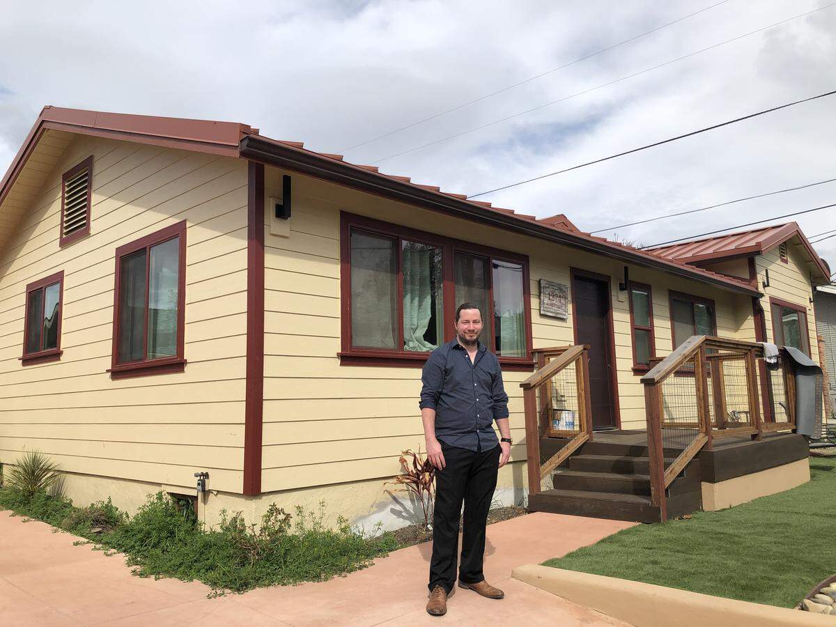 Don Love, an Atascadero-based architect, has designed accessory dwelling units near Cal Poly. This SLO project converted a two bedroom, one bath unit into a seven bed and eight bath residence.
