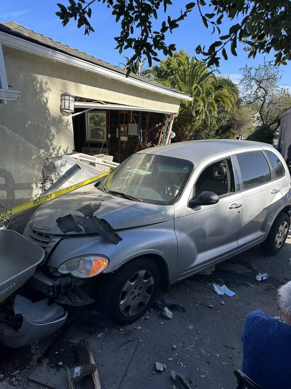 Driver injured after crashing car into SLO house | San Luis Obispo Tribune