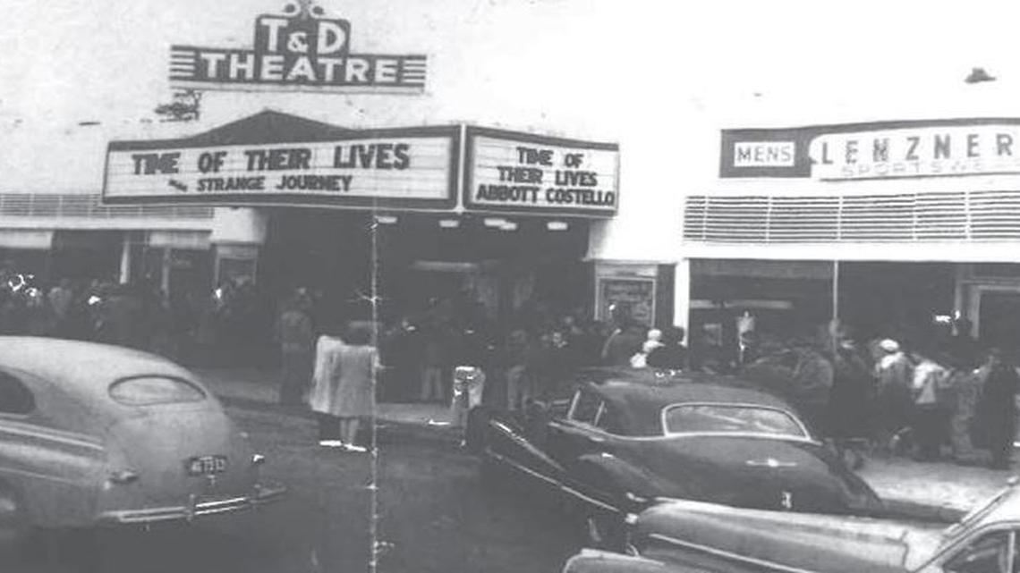 The 1940s photograph of the T&D Theatre in Paso Robles is to be featured in a mural planned by the Downtown Main Street Association and local artist Steve Kalar.