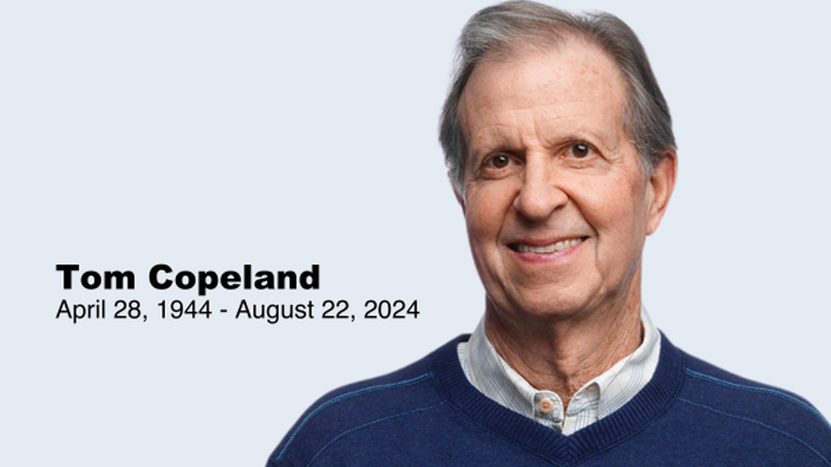 Tom Copeland, the businessman and philanthropist who helped shape downtown San Luis Obispo, died on Aug. 22, 2024, at the age of 80.